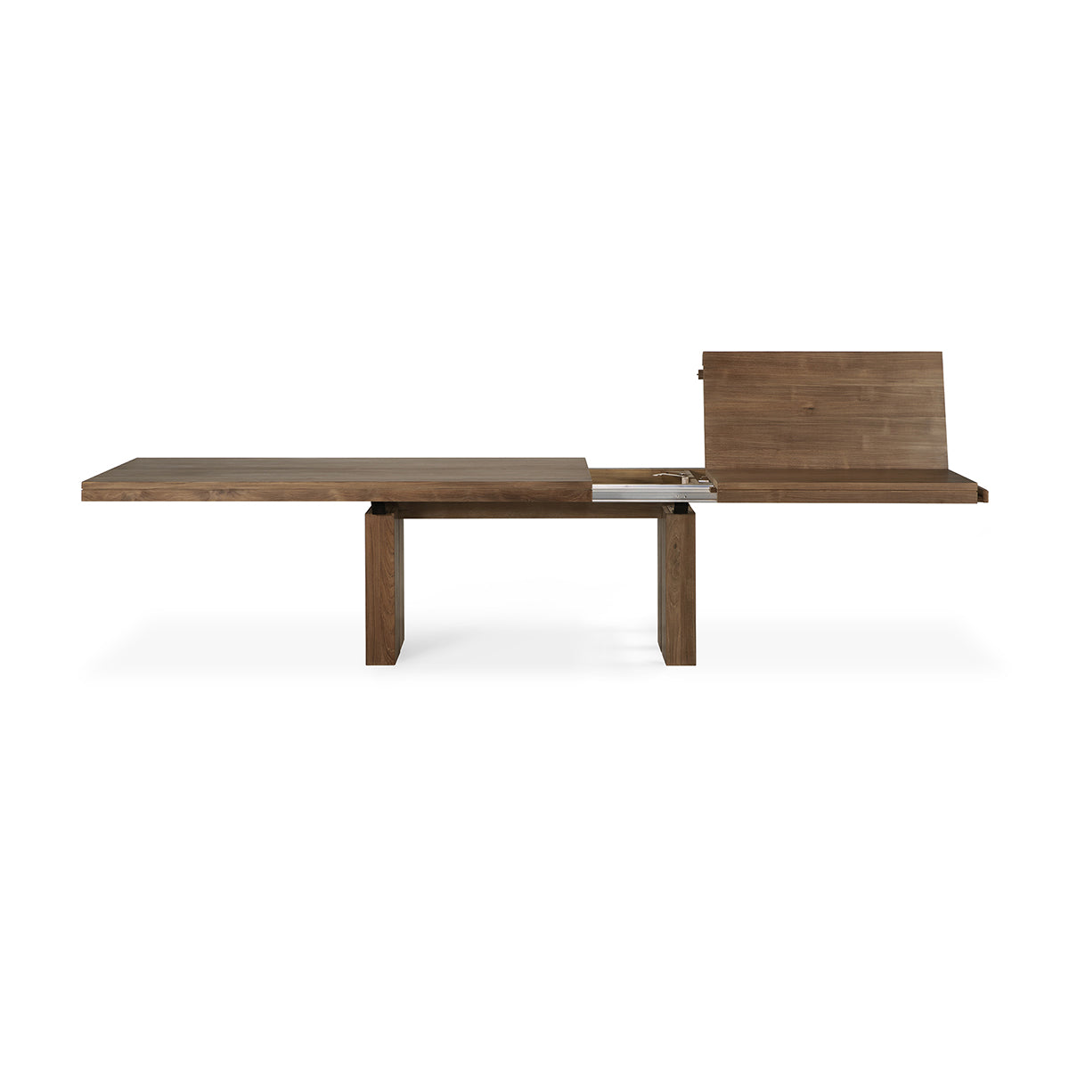 Extendable Dining Table for 6 to 10 People - Solid Wood Expandable Table with Butterfly Leaf - Perfect for Small Spaces & Dinner Parties