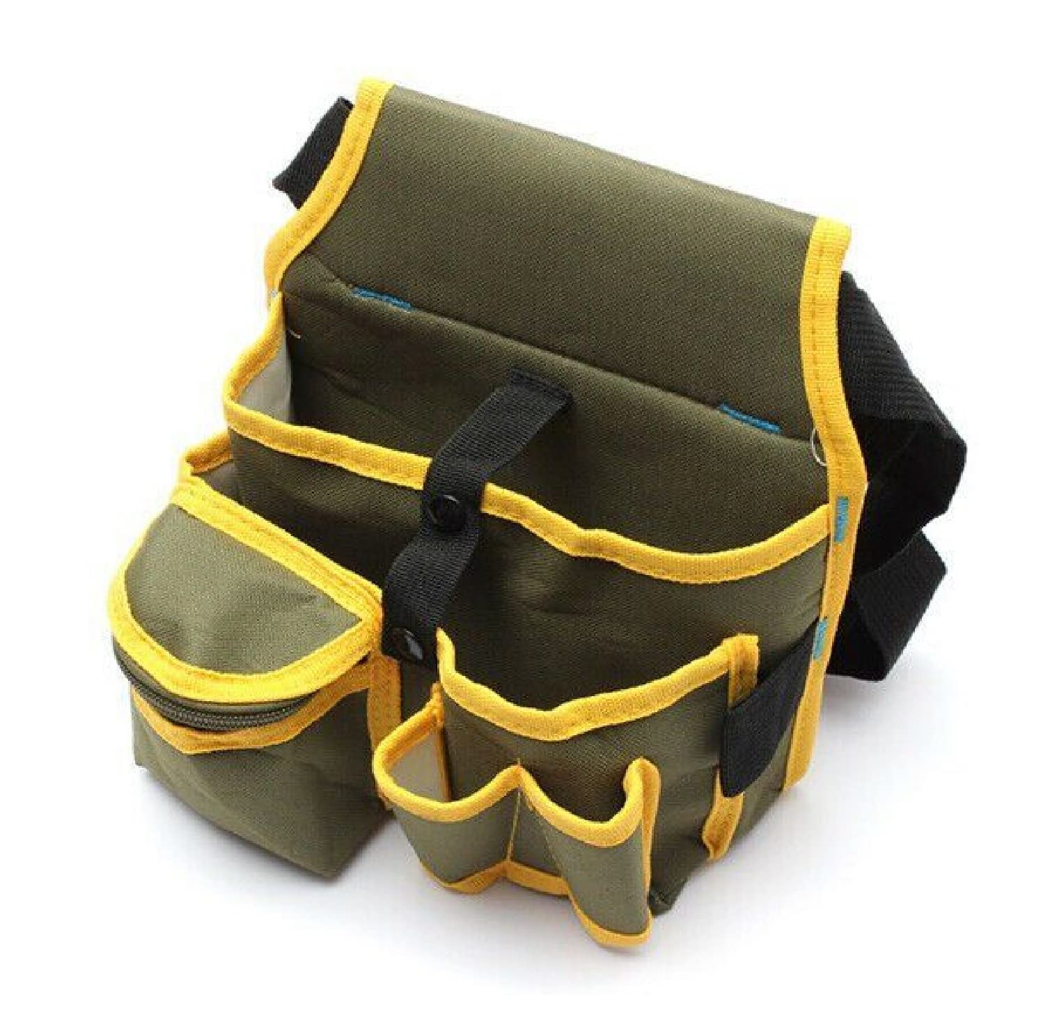 Professional Electrician Tool Belt Pouch - Heavy Duty Waist Work Bag with Multiple Pockets for Electricians, Technicians & Handymen | Perfect for Construction, Wiring, HVAC & Home Repair Jobs