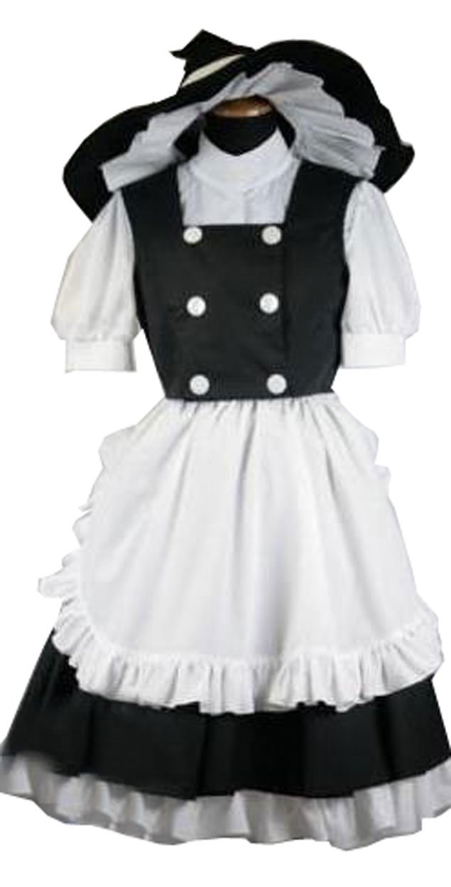 Anime Kirisame Marisa Dress Uniform Cosplay Costume - High Quality Replica for Halloween, Comic Con & Cosplay Events | Perfect for Anime Fans & Collectors