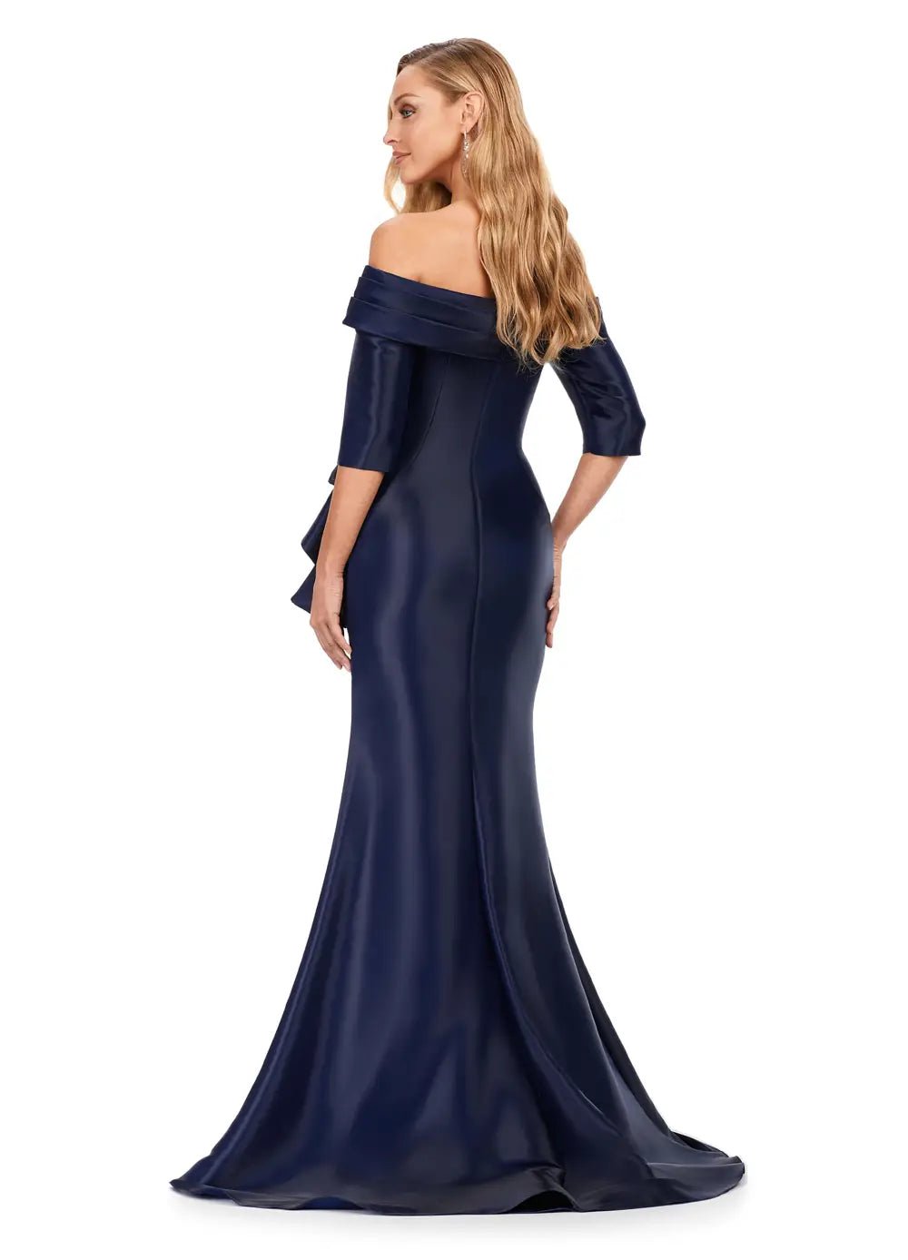 ASHLEYlauren 11324 Women's Elegant Party Dress - Perfect for Weddings, Prom & Evening Events
