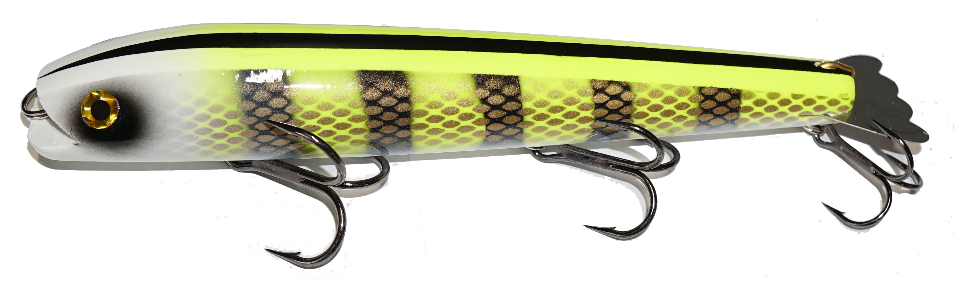 Bobbie Baits 9 Weighted Jerk Bait Fishing Lure - Topwater Bass Fishing Bait for Freshwater & Saltwater - Perfect for Jerking, Twitching & Pausing Techniques