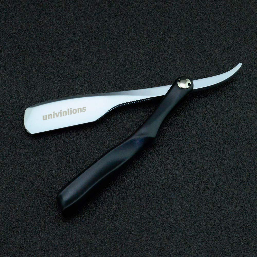 74-Blade Dural Edge Razor - Anti-Slip Hair Removal Shaving Knife for Beard, Face, Underarm & Body | Professional Eyebrow Shaper | Smooth & Precise Grooming for Men & Women at Home or Salon