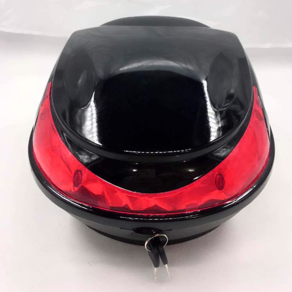 BESPORTBLE Motorcycle Trunk - Waterproof Lockable Storage Box for Scooter & Moped | Helmet Carrier & Luggage Case | 1PC Motorcycle Accessories for Commuting & Road Trips
