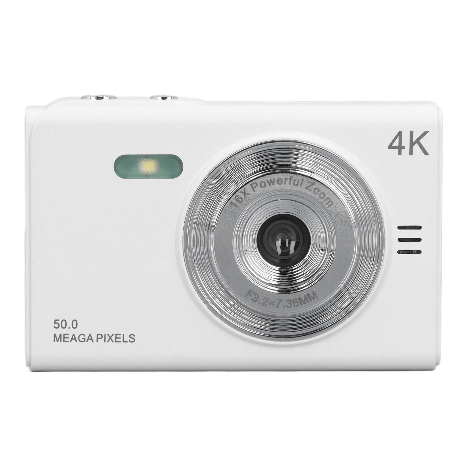 50MP Digital Camera with Anti-Shake & Multiple Zoom - 2.88in TFT Mirrorless Vlogging Camera for Teens & Beginners - Compact Travel, YouTube & Everyday Photography
