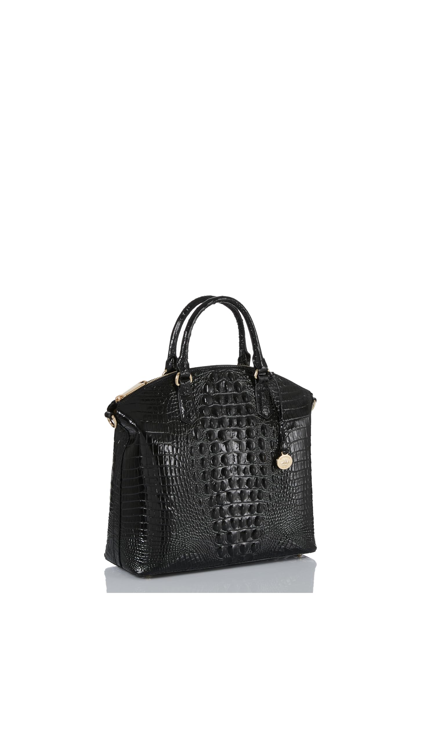 Brahmin Large Duxbury Satchel Handbag for Women - Genuine Leather Tote with Top Handle & Shoulder Strap - Perfect for Work, Travel & Everyday Use