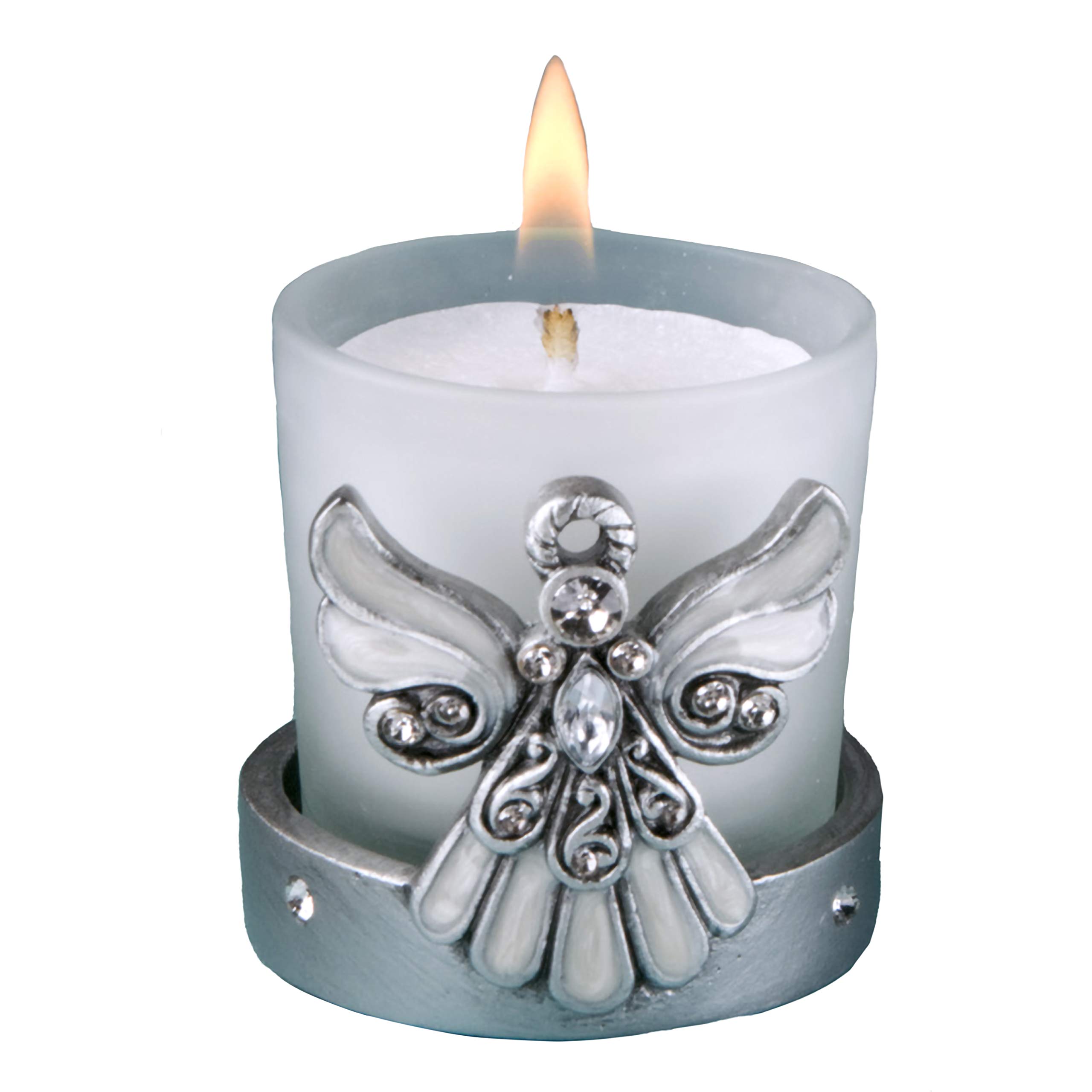 Angel Themed Candle Holders - Set of 30 Elegant Glass Candle Holders for Wedding Decor, Party Centerpieces & Home Decoration
