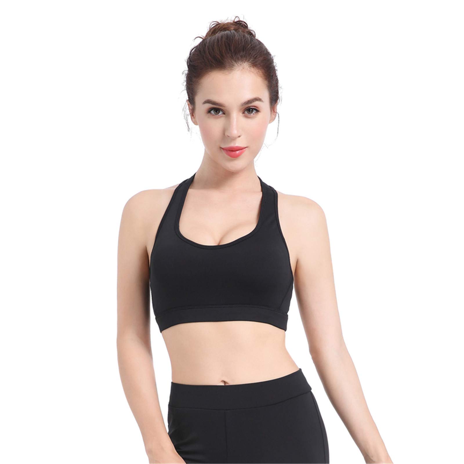 Women's Quick-Dry Sports Bra - Strong Support for Running & Fitness