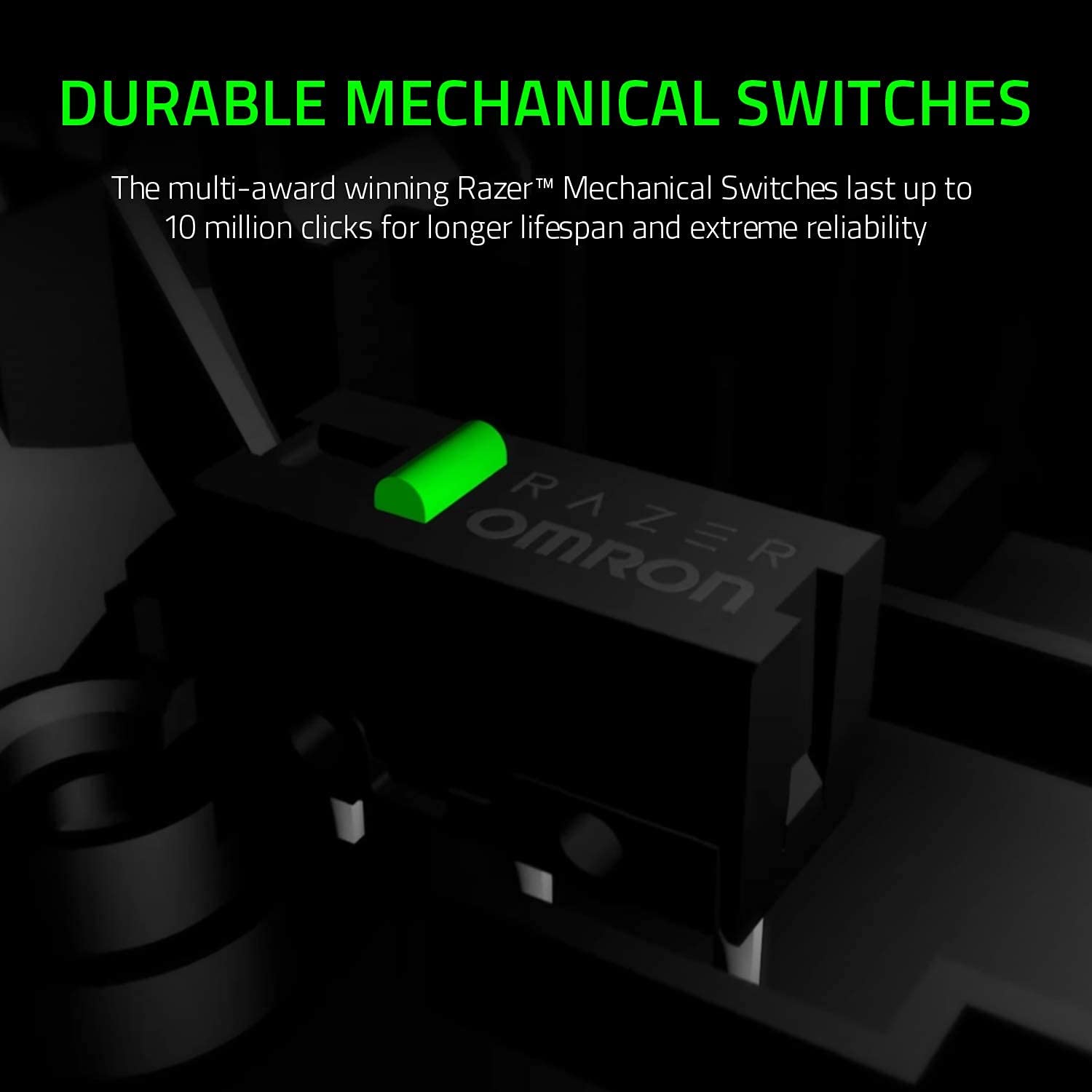 Razer DeathAdder Essential Gaming Mouse - 6400 DPI Optical Sensor, 5 Programmable Buttons, Mechanical Switches, Rubber Side Grips - Mercury White - Perfect for PC Gaming, Esports & Office Work