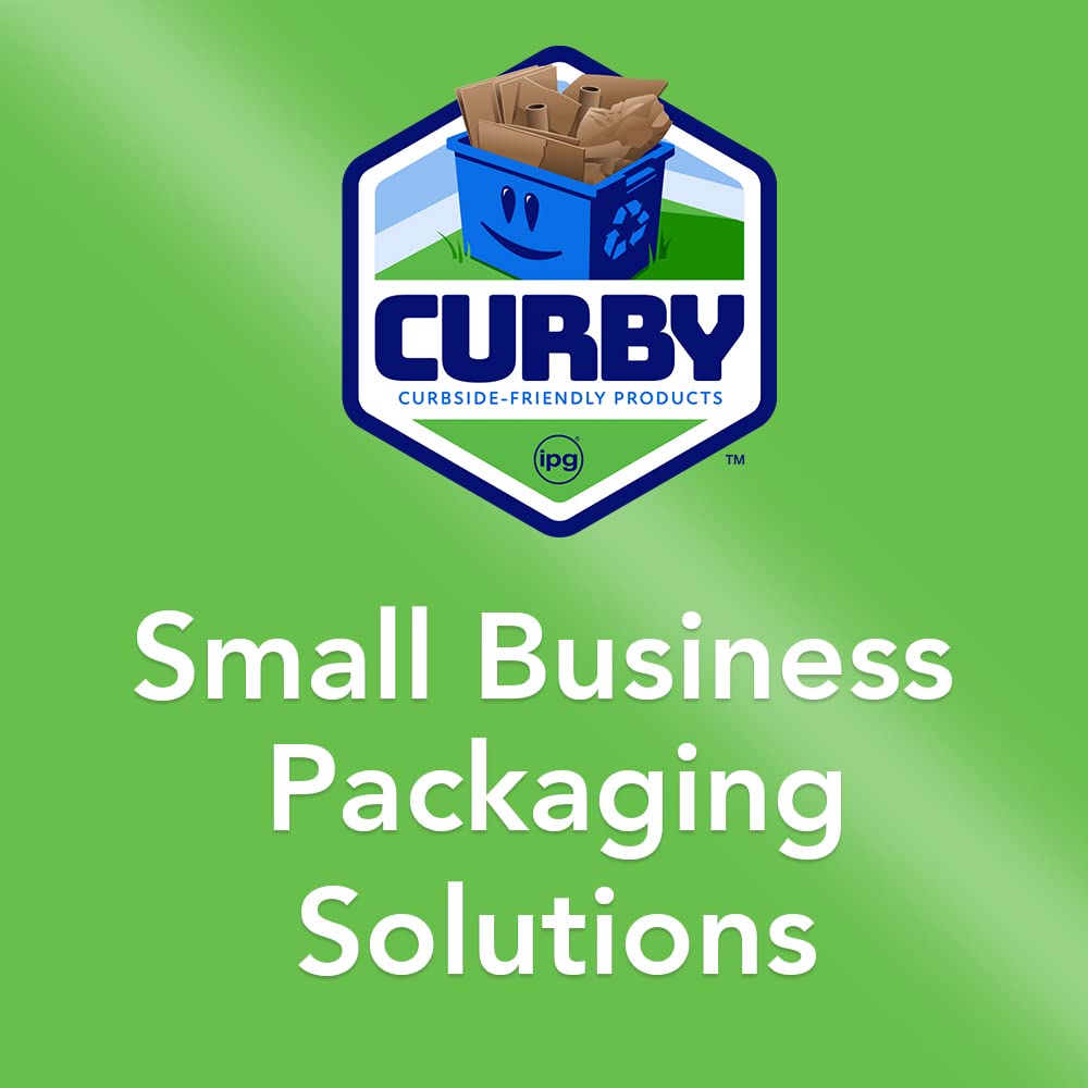 Eco-Friendly CURBY Fill 100% Recyclable Brown Packing Paper - 15.25