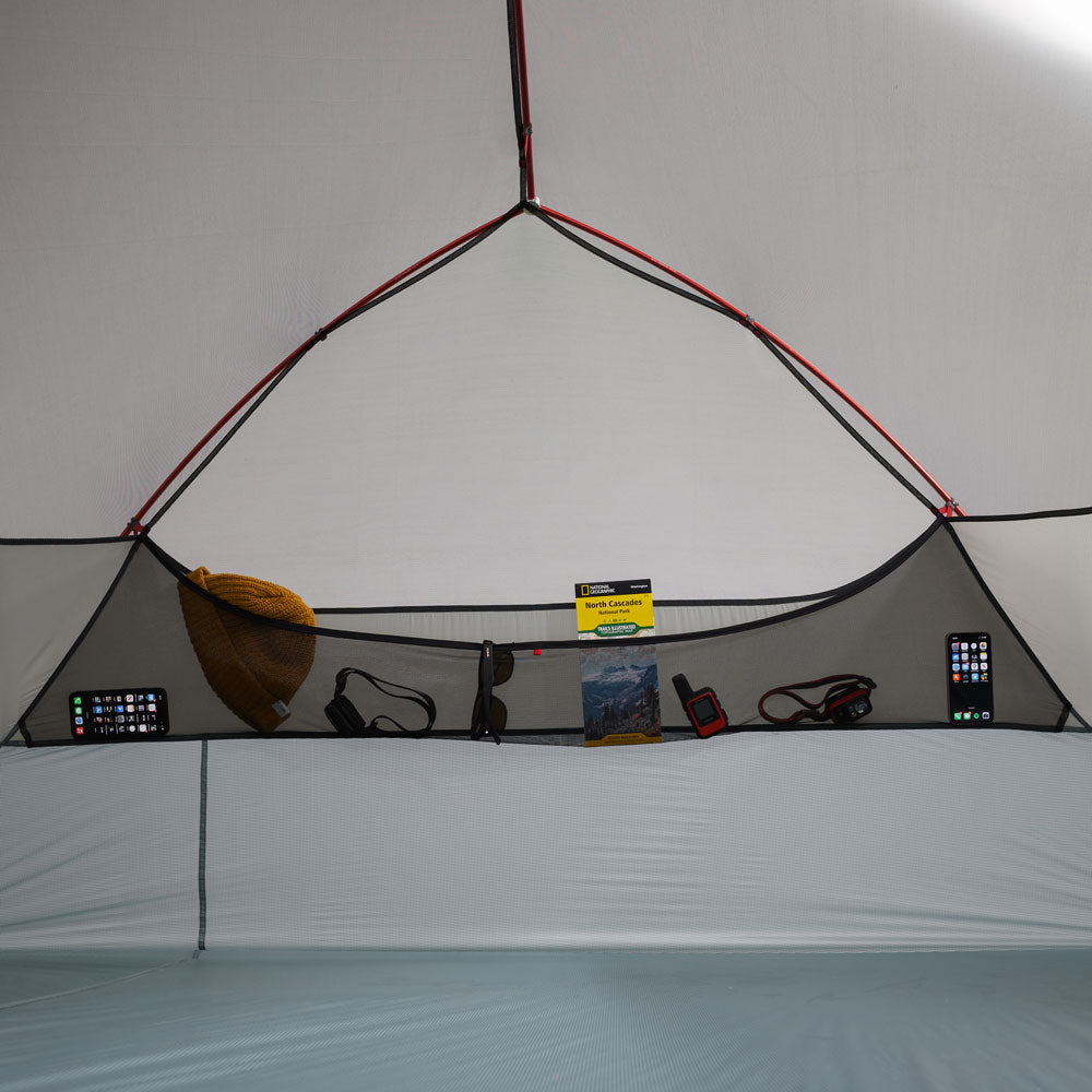 MSR Hubba Hubba LT 3-Person Lightweight Backpacking Tent - Ultralight 3-Season Camping Tent for Hiking, Backpacking & Outdoor Adventures