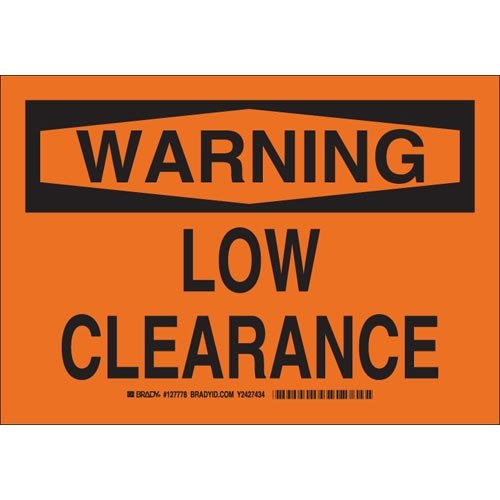 Brady 127778 Machine & Operational Safety Signs - Pack of 20 | Durable Industrial Warning Labels for Equipment, Factories & Workplaces