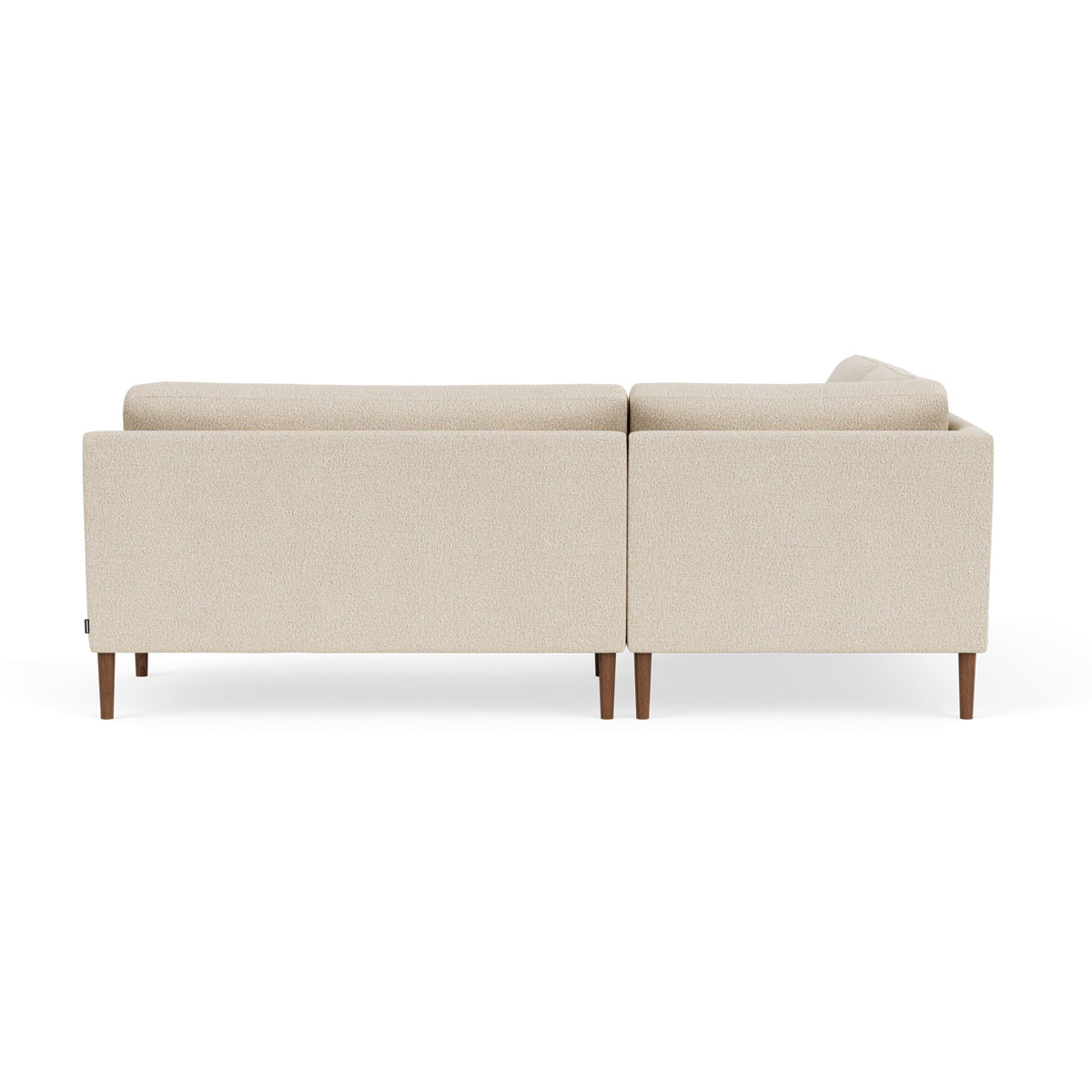 Astha Boucle Left Corner Sofa - Modern L-Shaped Sectional Couch for Living Room, Lounge & Office - Soft Fabric Upholstery, Comfortable Seating for Home Decor