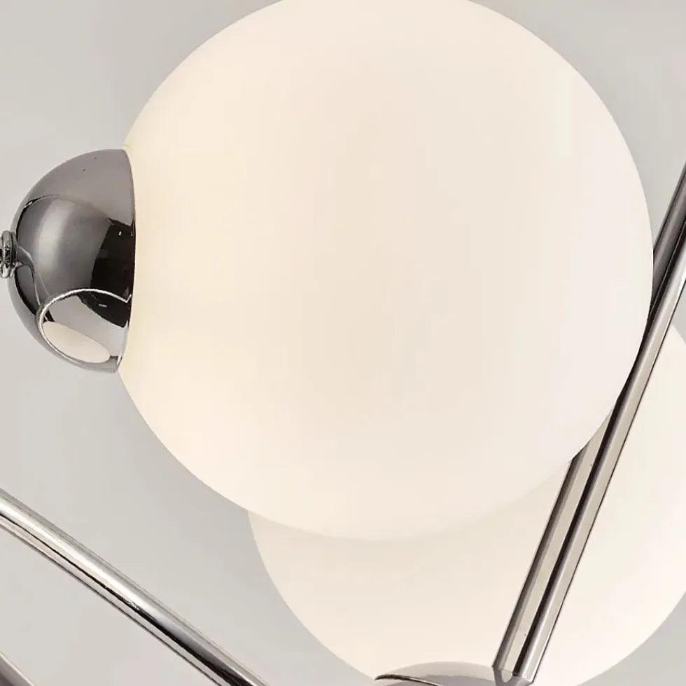 Modern Geometric Spherical Ceiling Light Fixture - Stylish Lampshade for Living Room, Bedroom & Office Decor | Energy Efficient LED Lighting