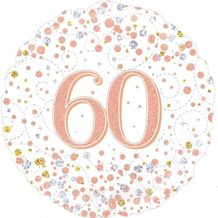 Elegant Rose Gold Birthday Foil Balloons - Perfect for Birthday Parties, Baby Showers & Wedding Decorations