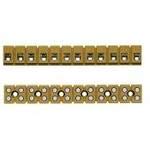 24 Position Screw Terminal Strip Block, 10A 7906100000 - Secure Cable Mount for Electrical Wiring & DIY Projects