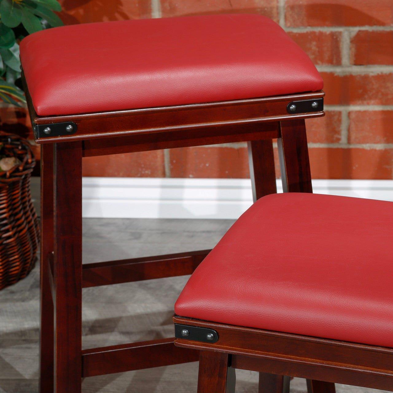 Premium Cortez Bonded Leather Stool - 24
