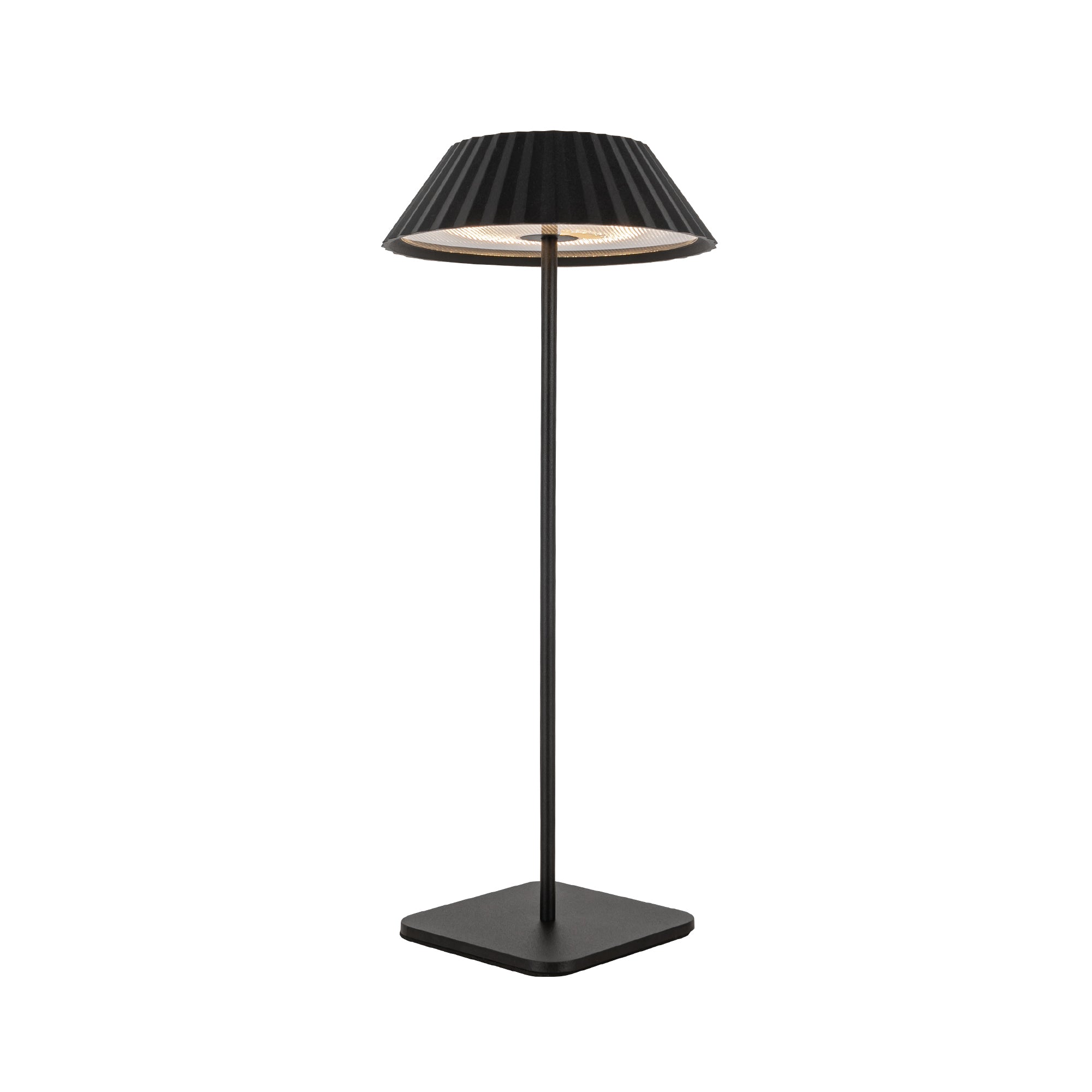 Pela Table Lamp - Modern LED Desk Lamp with Adjustable Brightness, USB Charging Port for Home Office, Bedroom, and Study Room Lighting