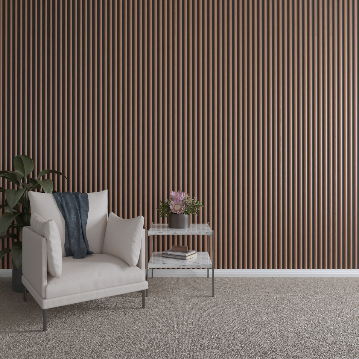 Premium Stain-Grade Hardwood Slats - Half Round Design for DIY Furniture, Cabinets & Home Decor Projects - Perfect for Rustic, Modern & Farmhouse Styles