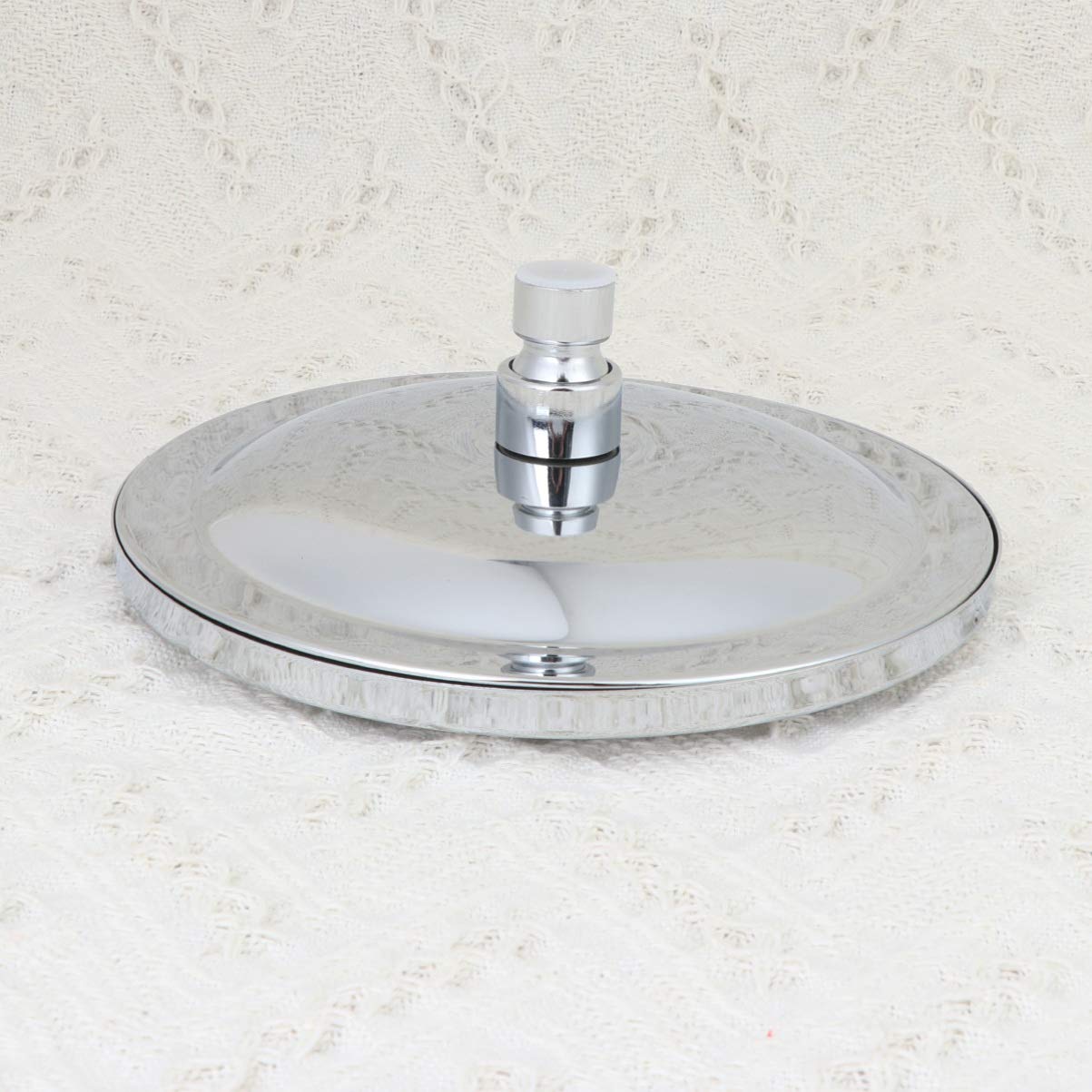 High Pressure 8-Jet Rainfall Shower Head - Stainless Steel Bathroom Spray with Boost Technology for Powerful Water Flow | Perfect for Spa-Like Relaxation & Water Conservation