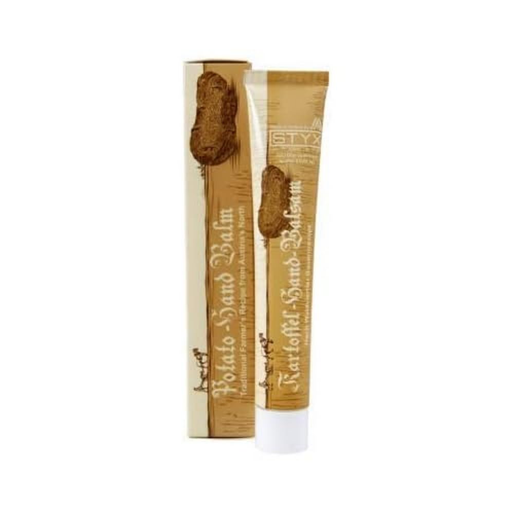 STYX Potato Hand Balm 50ml - Organic Moisturizing Cream for Dry, Cracked Hands - Perfect for Winter Care, Gardening & Daily Hydration