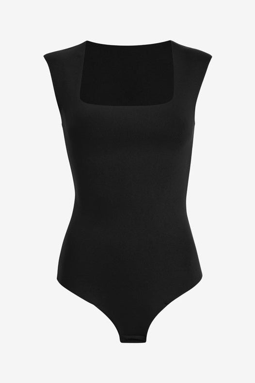 Commando Neoprene Cap Sleeve Bodysuit - Women's Shapewear for Tummy Control & Slimming - Perfect for Dresses, Workouts & Everyday Wear