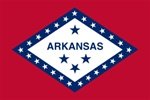 Arkansas State Flag 6x10 Feet - Heavy Duty Nylon Outdoor Flag with Brass Grommets - Perfect for Backyards, Parades, Schools & Government Buildings
