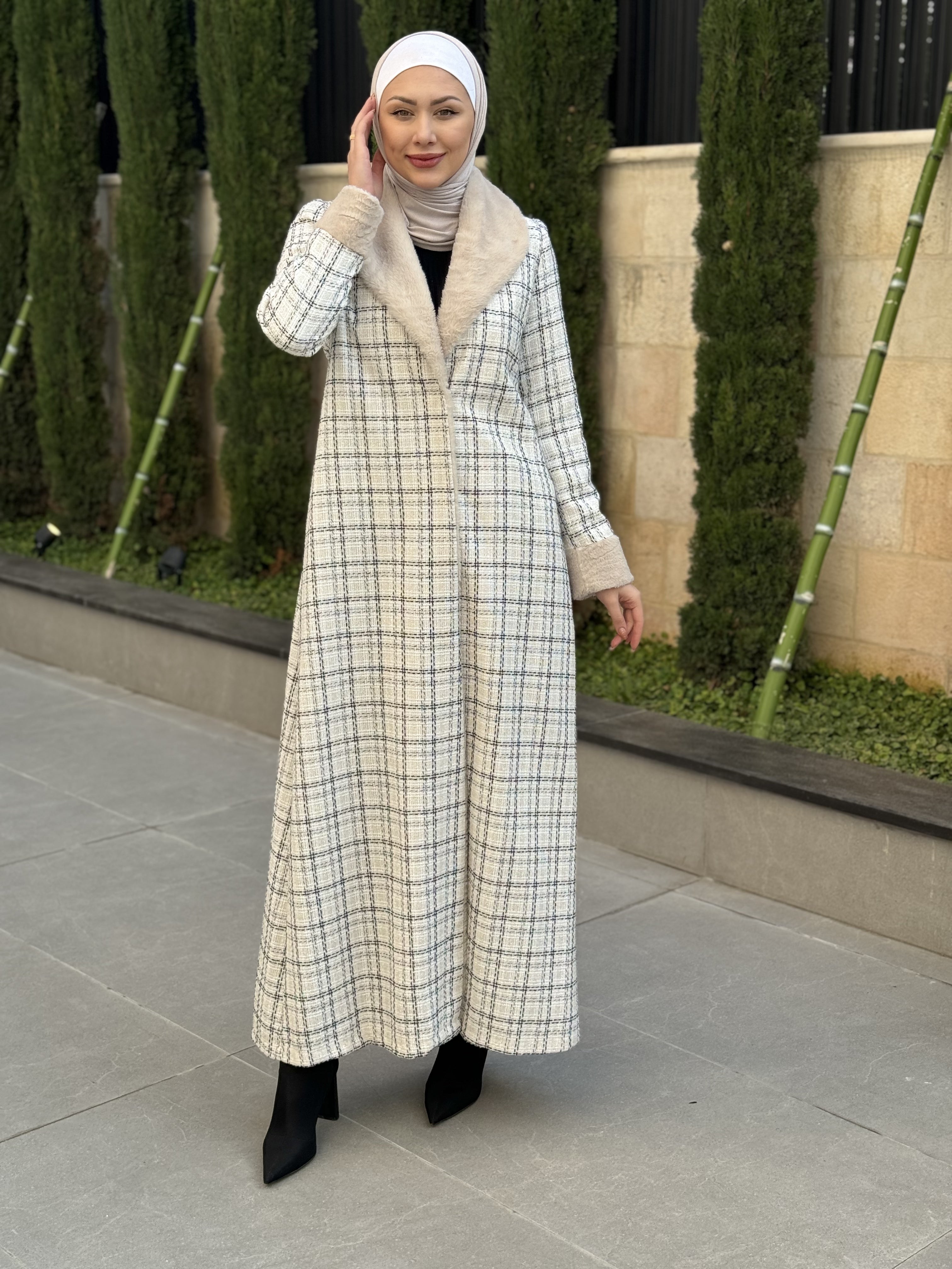 Stylish Padded Jilbab - Modest Muslim Prayer Dress with Comfortable Padding - Perfect for Daily Wear, Prayer & Special Occasions