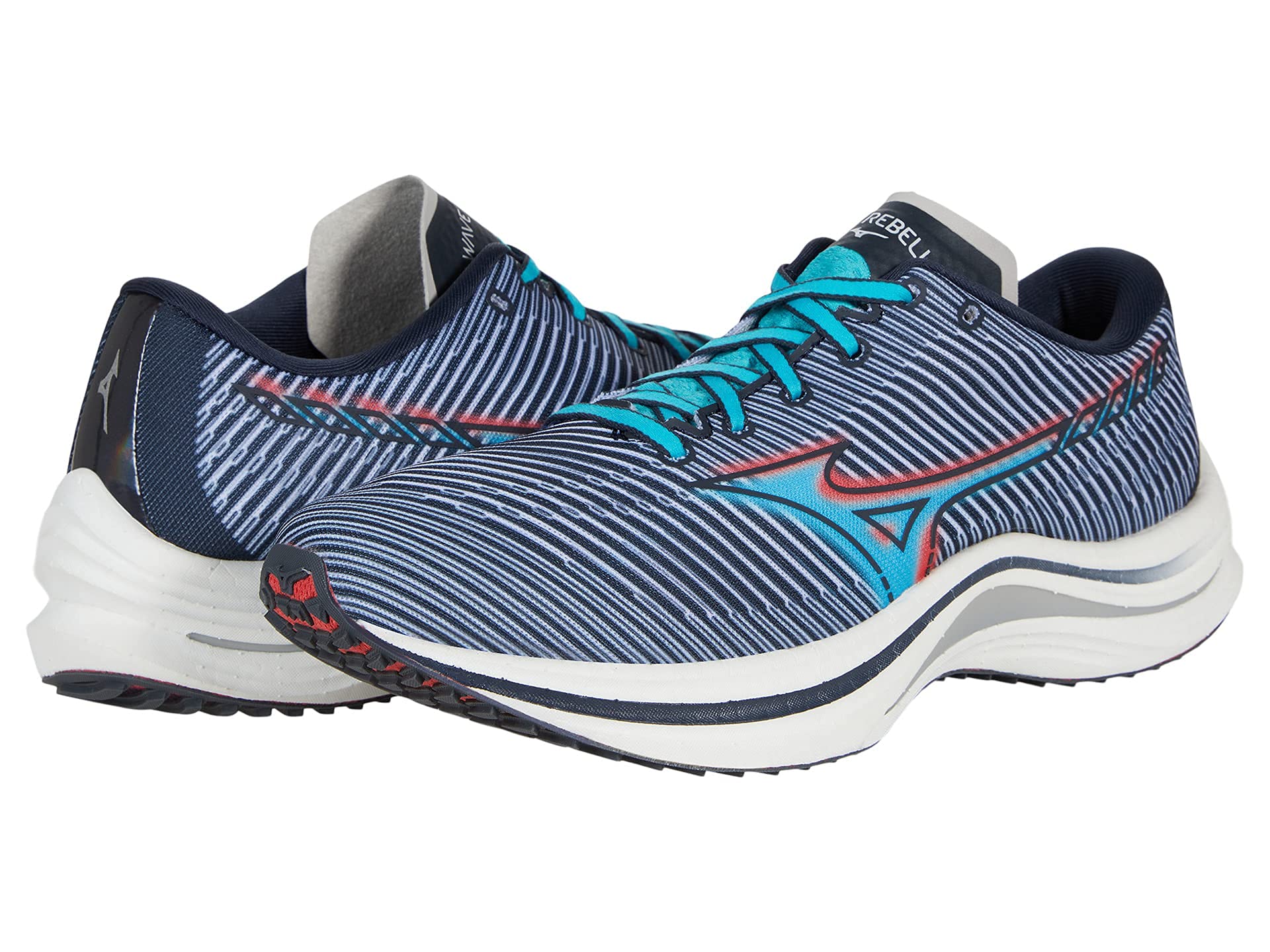 Mizuno Women's Wave Rider 25 Running Shoes - Lightweight Cushioned Road Running Sneakers for Women | Perfect for Marathon Training, Jogging & Gym Workouts