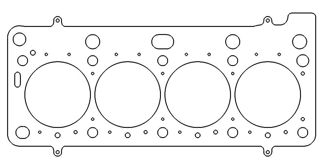 COMETIC MLS Head Gasket - High Performance Multi-Layer Steel Gasket for Engine Repair & Rebuild - Perfect for Automotive, Racing, and DIY Mechanic Projects
