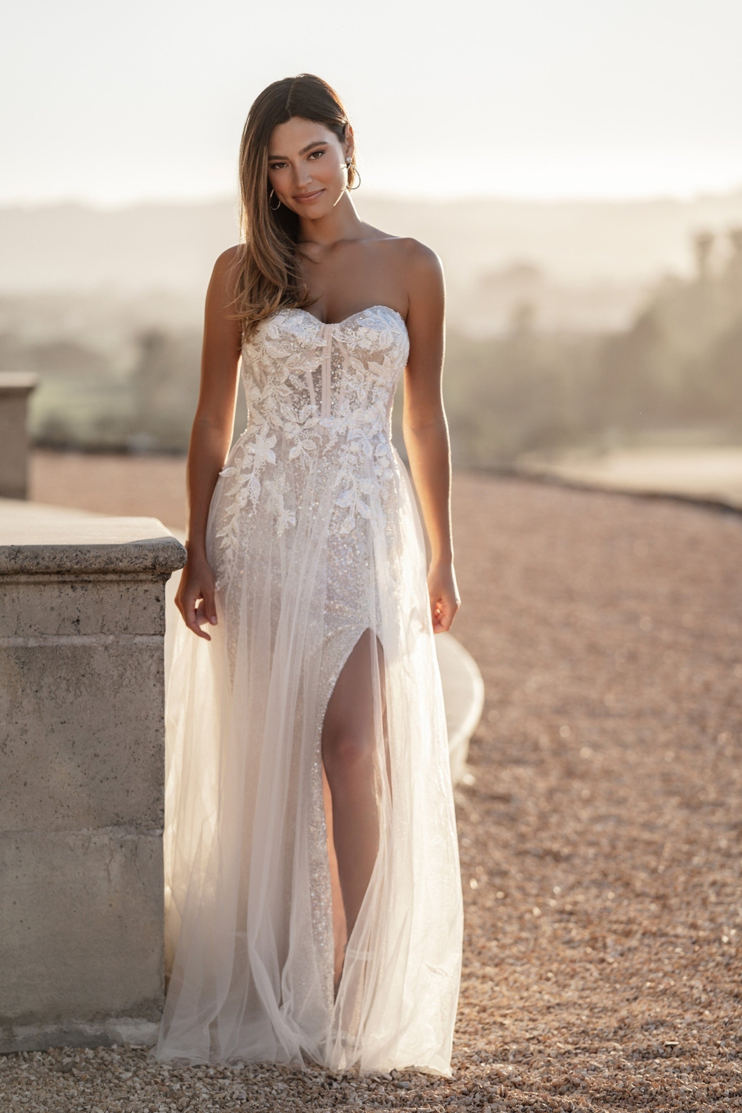 Allure A1115 Women's Dress Size 12 - Elegant Evening Gown for Prom, Wedding & Formal Events