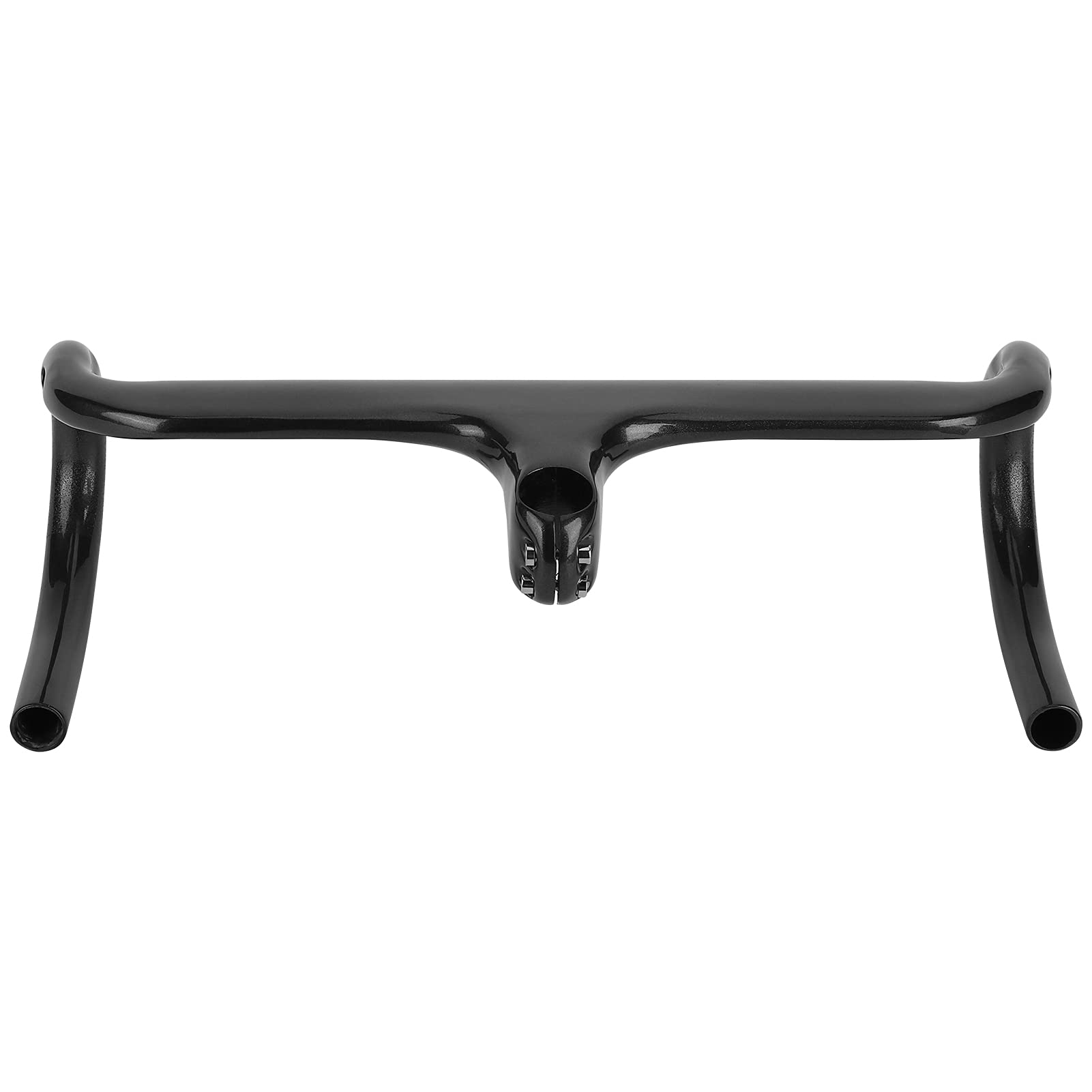 Keenso 420x90mm Carbon Fiber Road Bike Drop Handlebar - Lightweight Racing Bicycle Handlebar for Road Bikes | Perfect for Competitive Cycling, Training & Long-Distance Rides