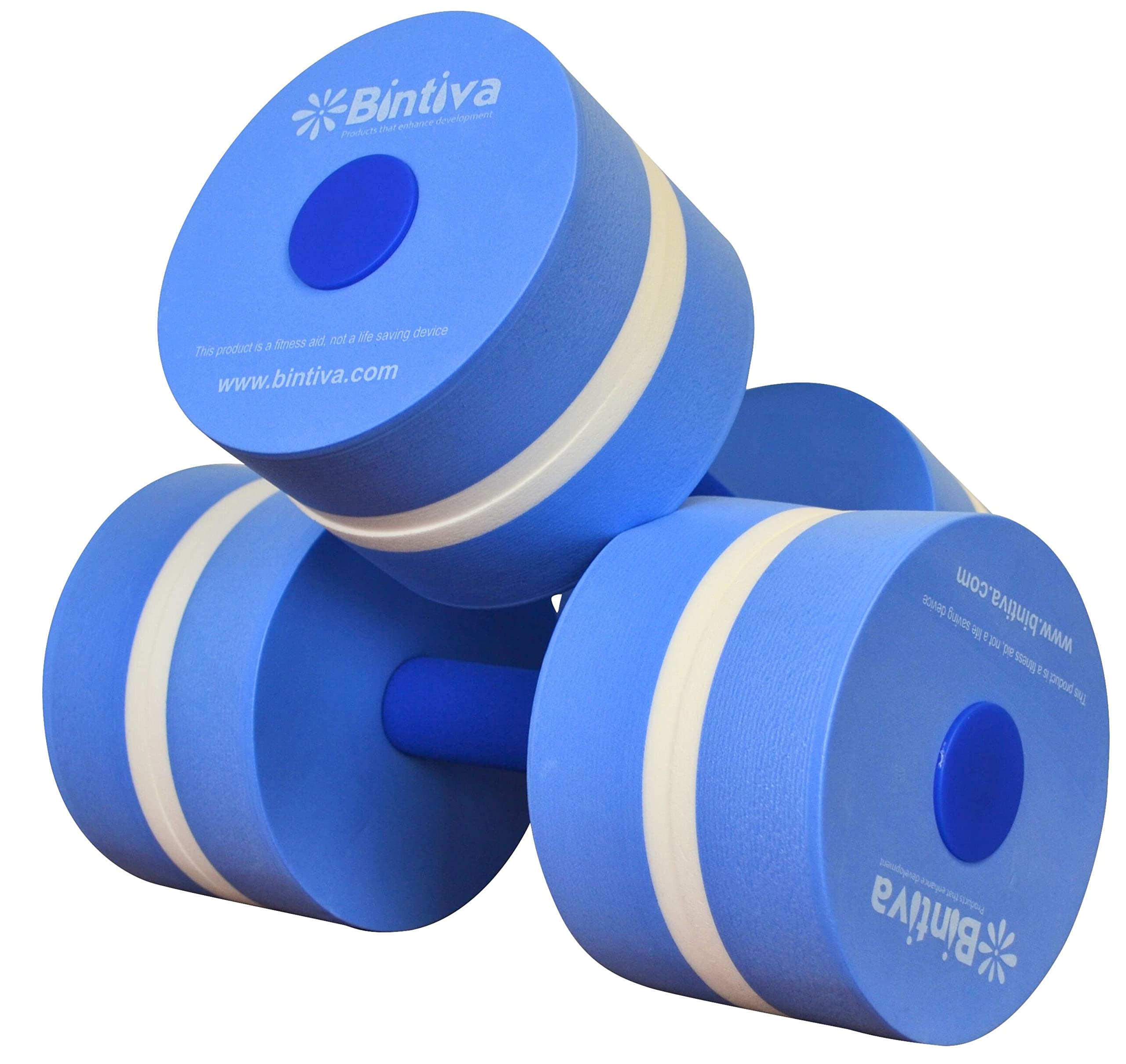 Aqua Dumbbells for Water Aerobics - Lightweight Pool Exercise Weights for Swimming & Aqua Fitness - Perfect for Water Workouts, Hydrotherapy & Senior Pool Exercises