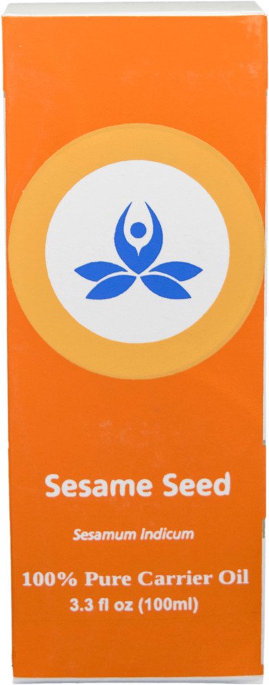 Organic Sesame Carrier Oil - 100% Pure, Cold Pressed, Unrefined for Hair & Skin Care - Perfect for Massage, Aromatherapy & DIY Beauty Products