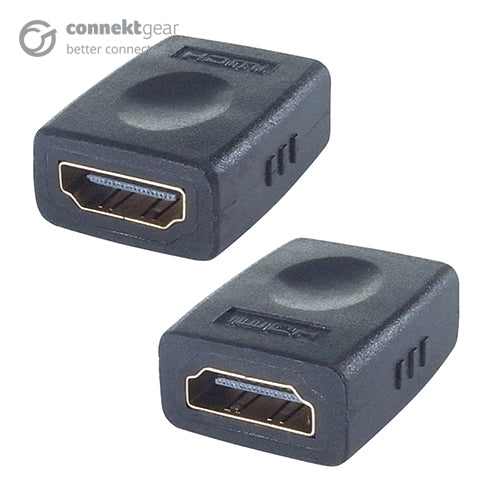 Premium HDMI Coupler Female to Female - 24K Gold Plated Connectors for High-Speed 4K Signal Transmission - Perfect for Home Theater, Gaming & Office Setup