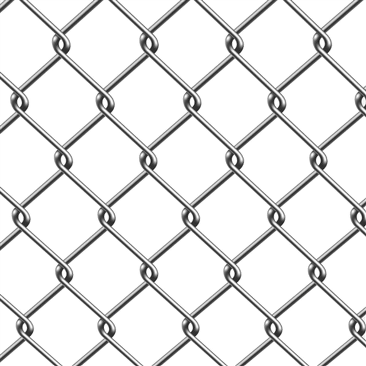 ALEKO ALEKOCLF115G4X50 Galvanized Steel 4x50ft (1.2x15m) Chain Link Fence Fabric - 11.5 Gauge Heavy Duty Wire Mesh for Backyard, Garden, Dog Kennel & Security Fencing