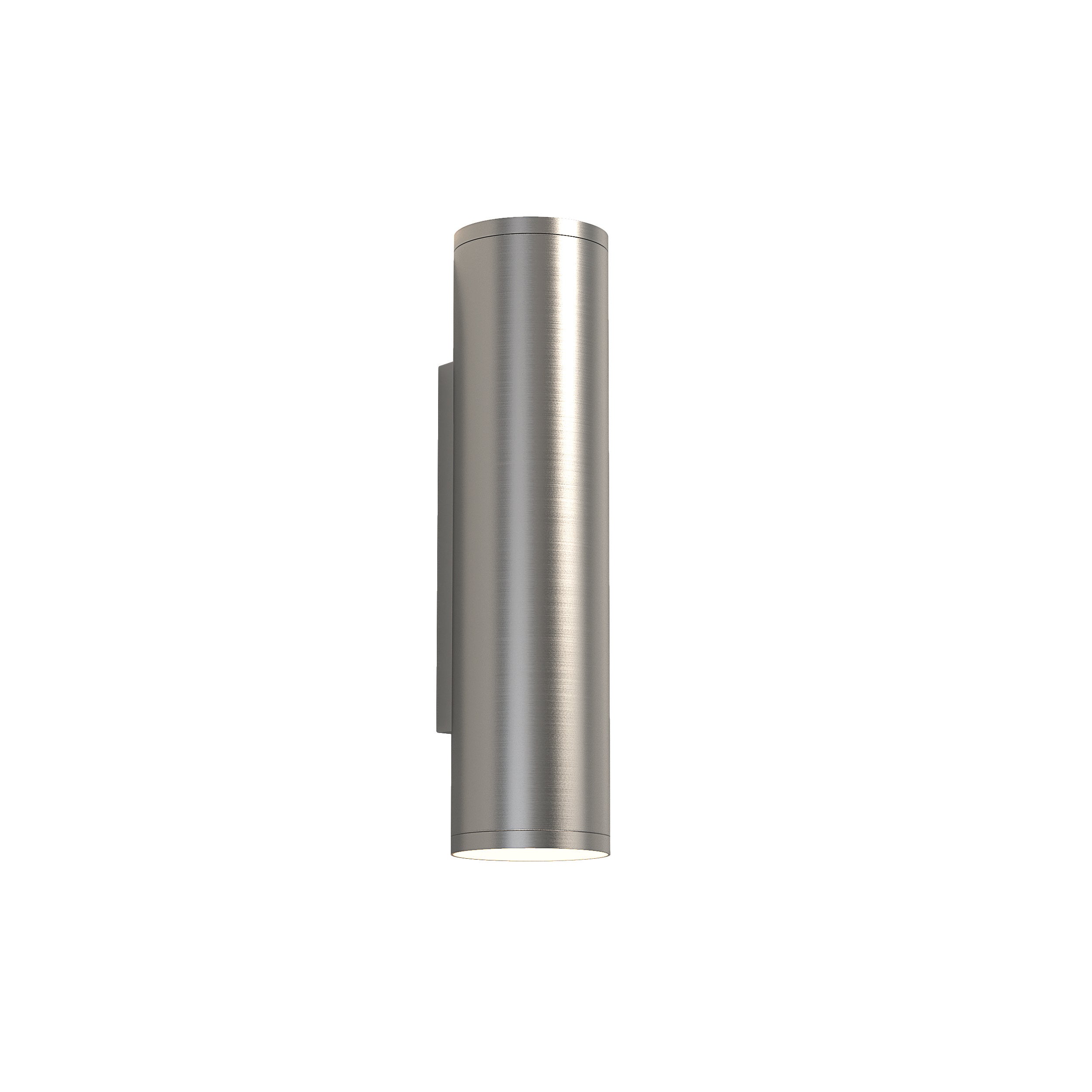Ava 1/2Lt Coastal Wall Light - Brushed Stainless Steel/PVD Brushed Brass GU10 IP44 - Perfect for Beach House, Patio & Outdoor Lighting