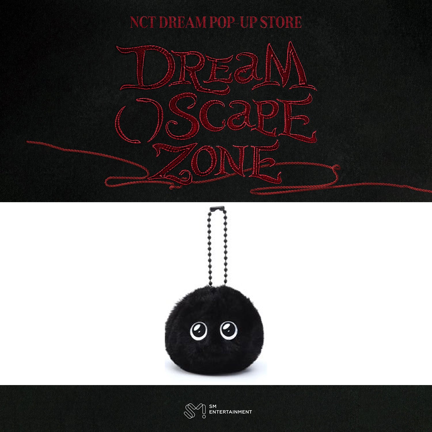 NCT DREAM 2024 Official Merchandise - Dirty Smooth Danji Keyring Keychain 'DREAM( )SCAPE' Kpop Collectible Gift for Fans | Perfect for Backpacks, Keys & Kpop Collections