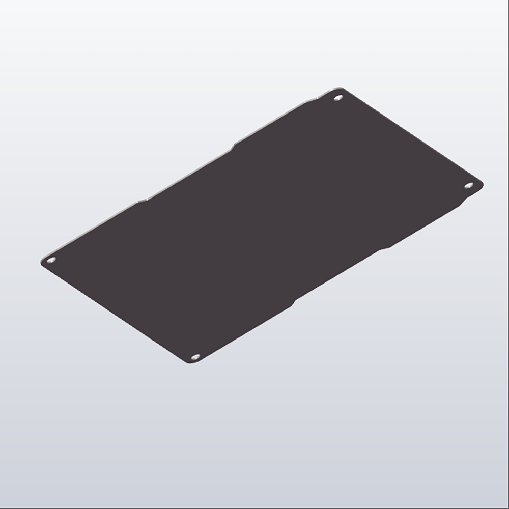 BD1801DS 53 Base Plate - Durable Metal Mounting Plate for Electronics & DIY Projects | Perfect for Home, Office & Workshop Use