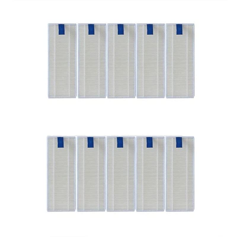 **Zaixia HEPA Filter Replacement for iSweep X3 Robot Vacuum - 10 Pack | Compatible with Robot Vacuum Cleaner Parts | Ideal for Pet Hair, Dust & Allergen Removal**