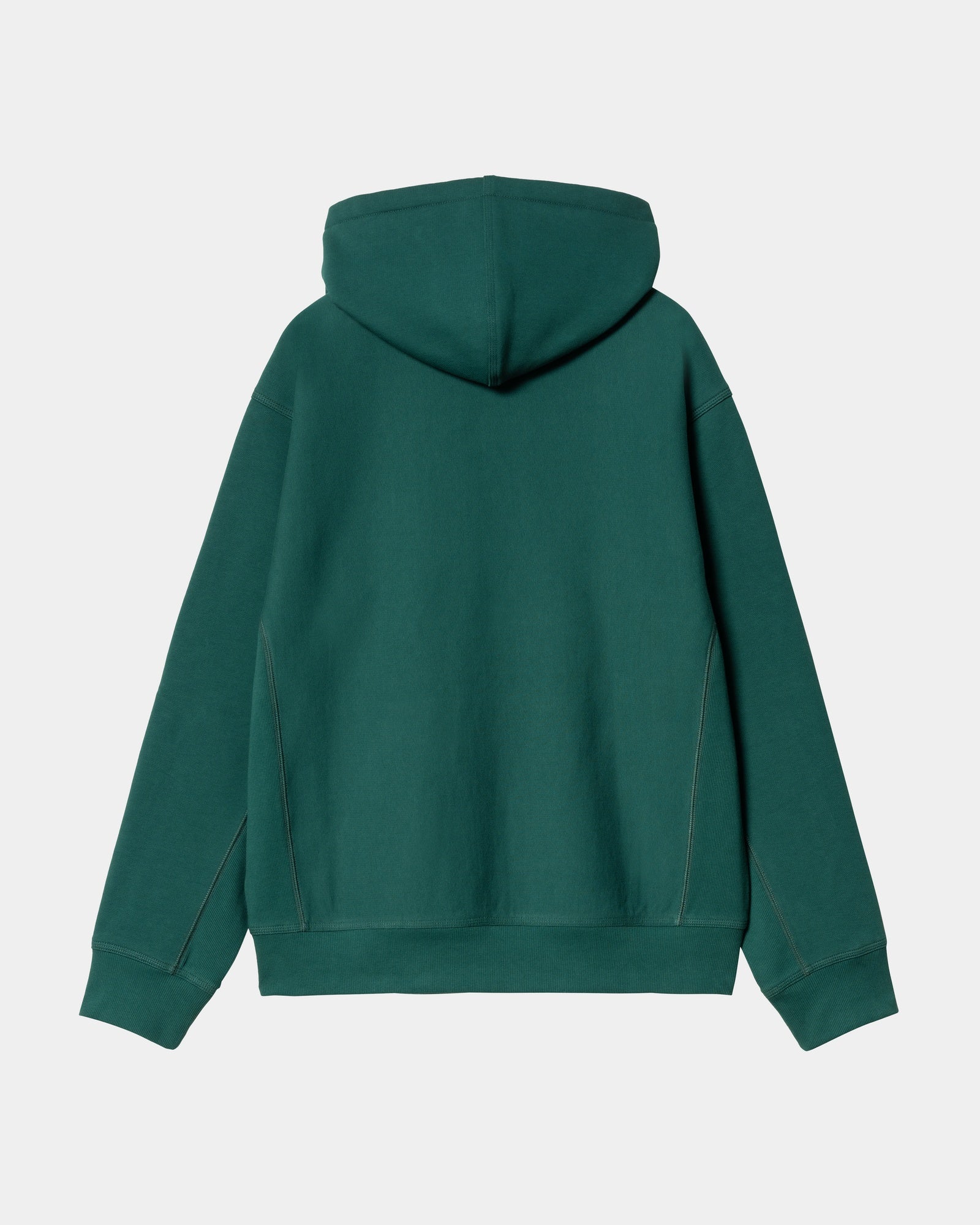 American Script Hooded Sweatshirt | Malachite Green | Cozy Pullover for Casual Wear & Street Style