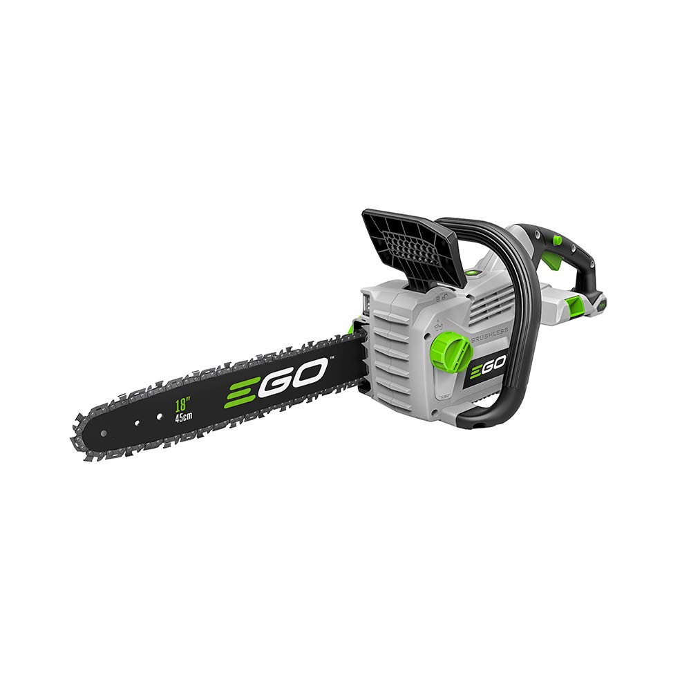 EGO POWER+ CS1800 18-Inch Cordless Battery Chainsaw - Lightweight Electric Chainsaw for Home & Yard Use (Battery & Charger Sold Separately) - Perfect for Tree Trimming, Firewood Cutting, and Landscaping