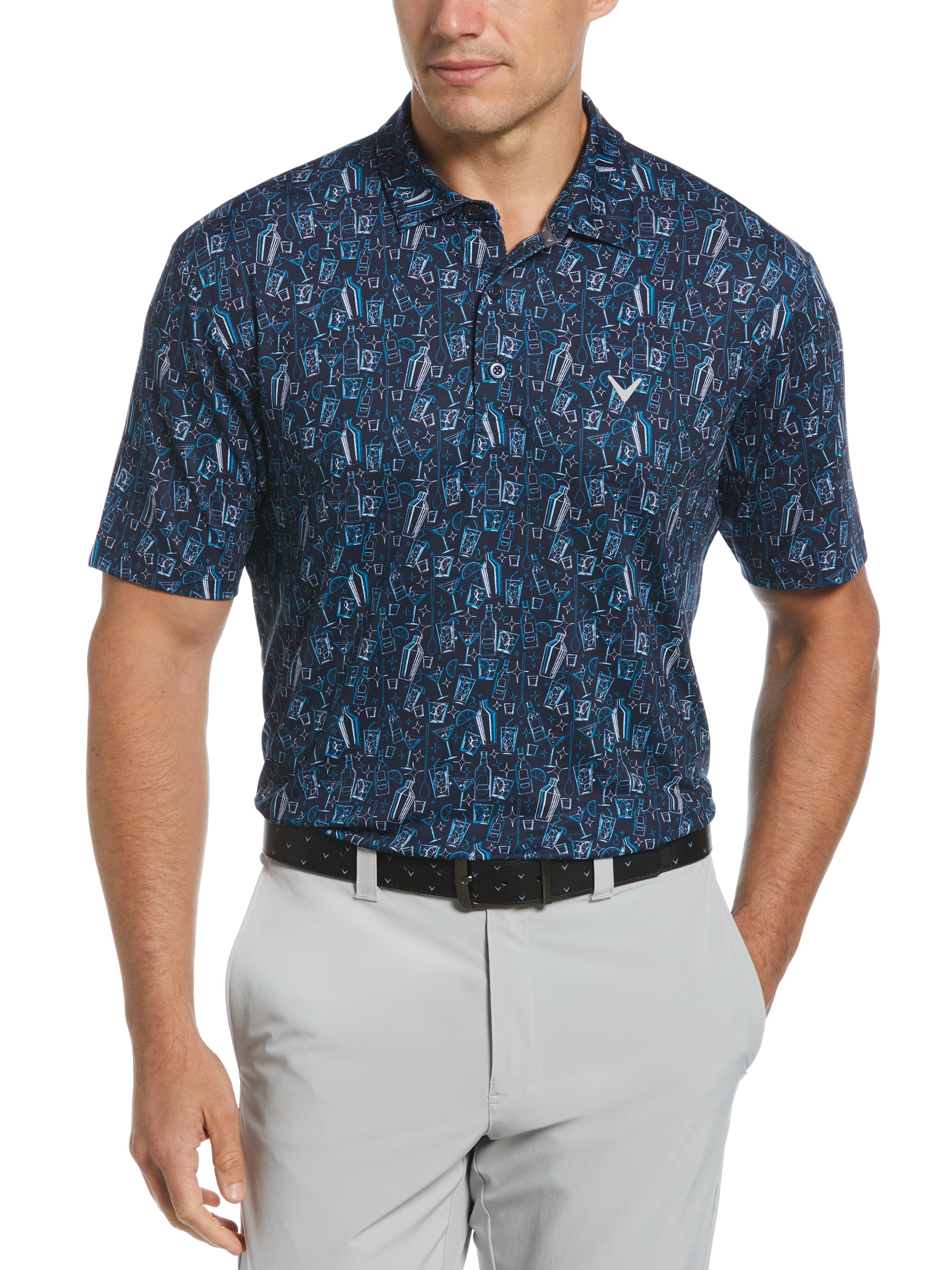 Men's Slim Fit Cocktail Polo Shirt - Stylish & Comfortable for Parties, Weddings & Business Casual Events