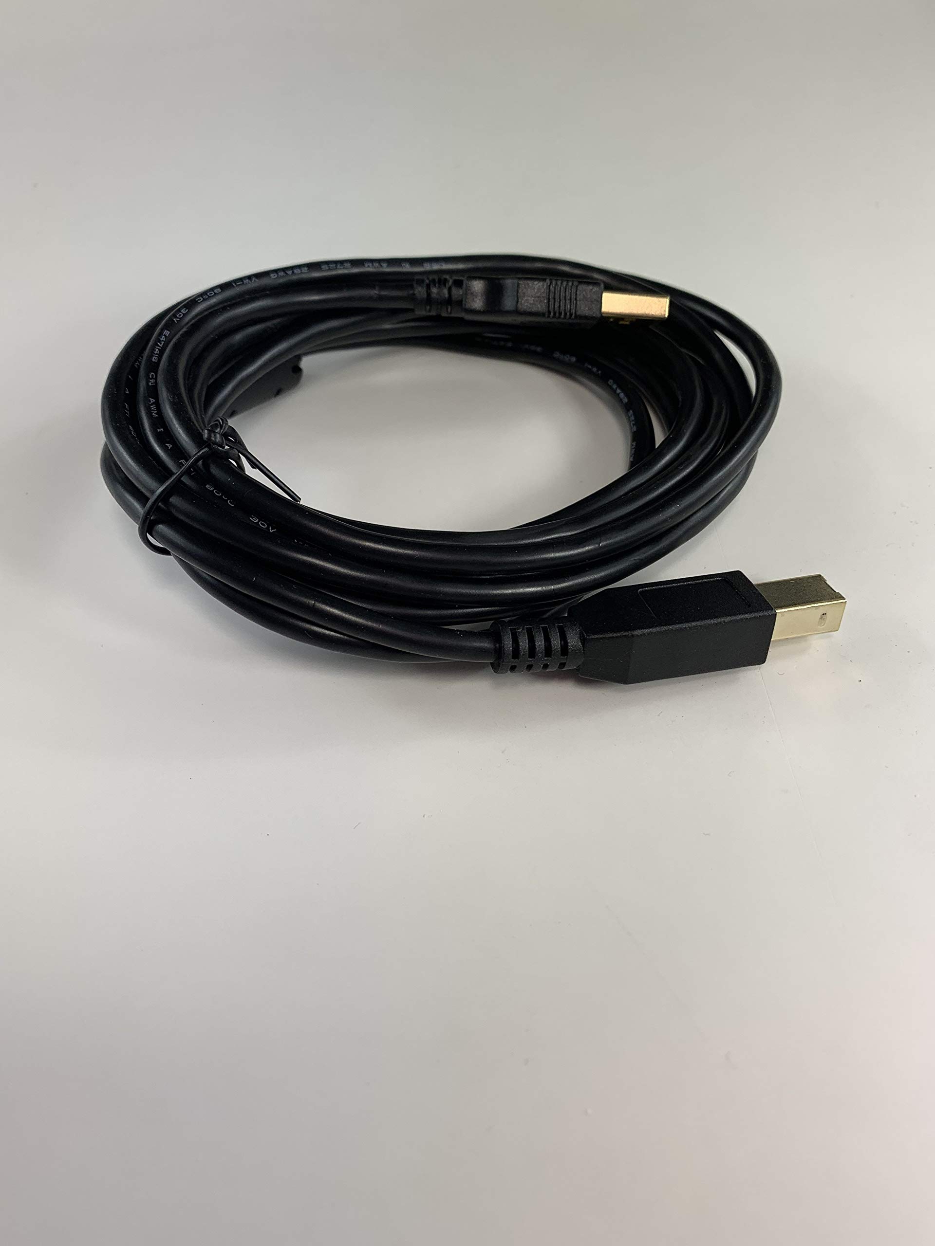 OMNIHIL 8ft USB 2.0 High-Speed Printer Cable for Canon PIXMA MP620B - Fast Charging & Data Sync for Home Office Printing & Scanning