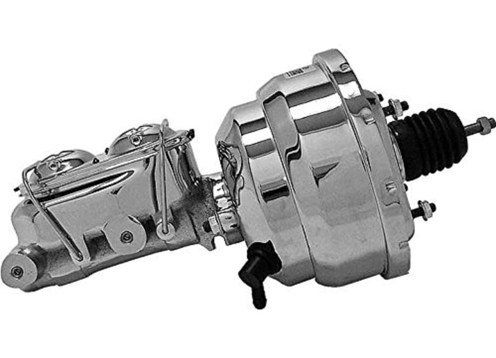 Tuff Stuff 2123NA 8-Inch Dual Diaphragm Brake Booster Combo Kit - High Performance Brake Booster for Trucks, SUVs & Off-Road Vehicles - Perfect for Towing, Hauling & Heavy-Duty Applications