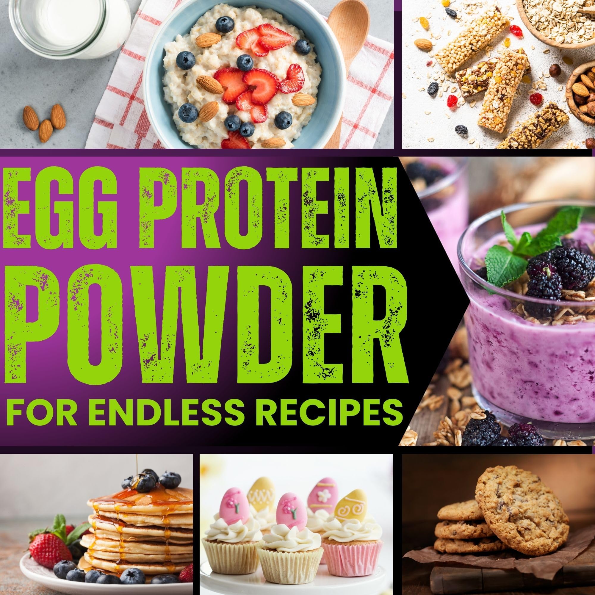 R.U.N-RISE UP NUTRITION Egg White Protein Powder for Athletes & Fitness - 27g Protein, 14g EAA, Lactose/Soy/Gluten Free - Supports Immunity & Muscle Recovery - Mango Flavor 1kg - Perfect for Post-Workout Shakes, Smoothies & Baking