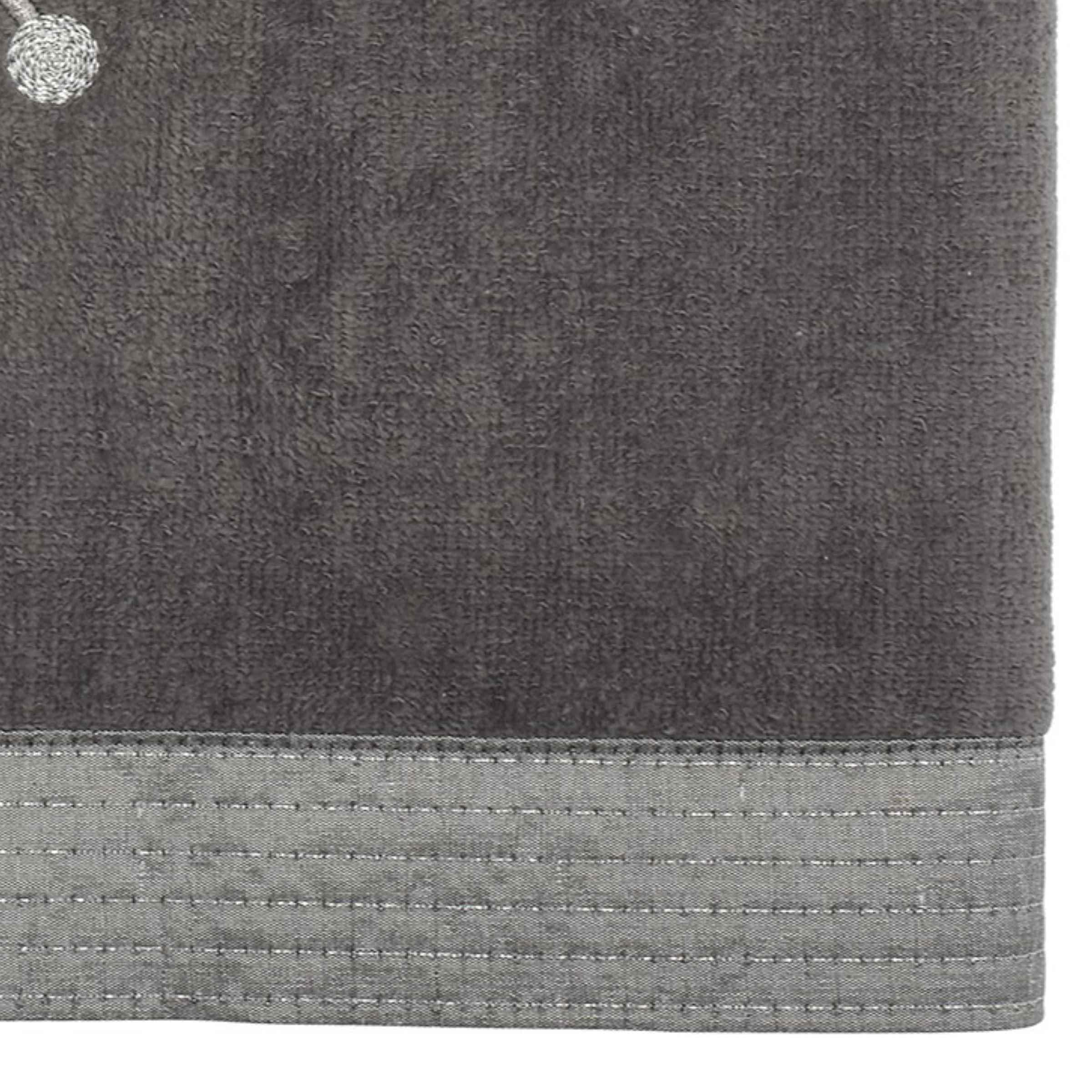 Avanti Linens Madison Bath Towel Set - Super Soft & Absorbent 100% Cotton Bath Towels for Spa, Gym & Luxury Home Use - Granite Color