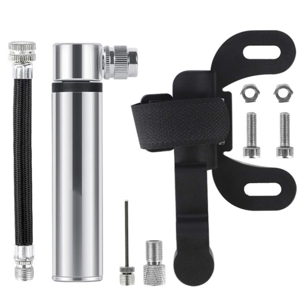 LINASHI Mini Air Pump - Portable Manual Bike Tire Inflator for Bicycles, Balls, Sports Equipment | Compact Hand Pump for Cycling, Camping, Travel & Emergency Use