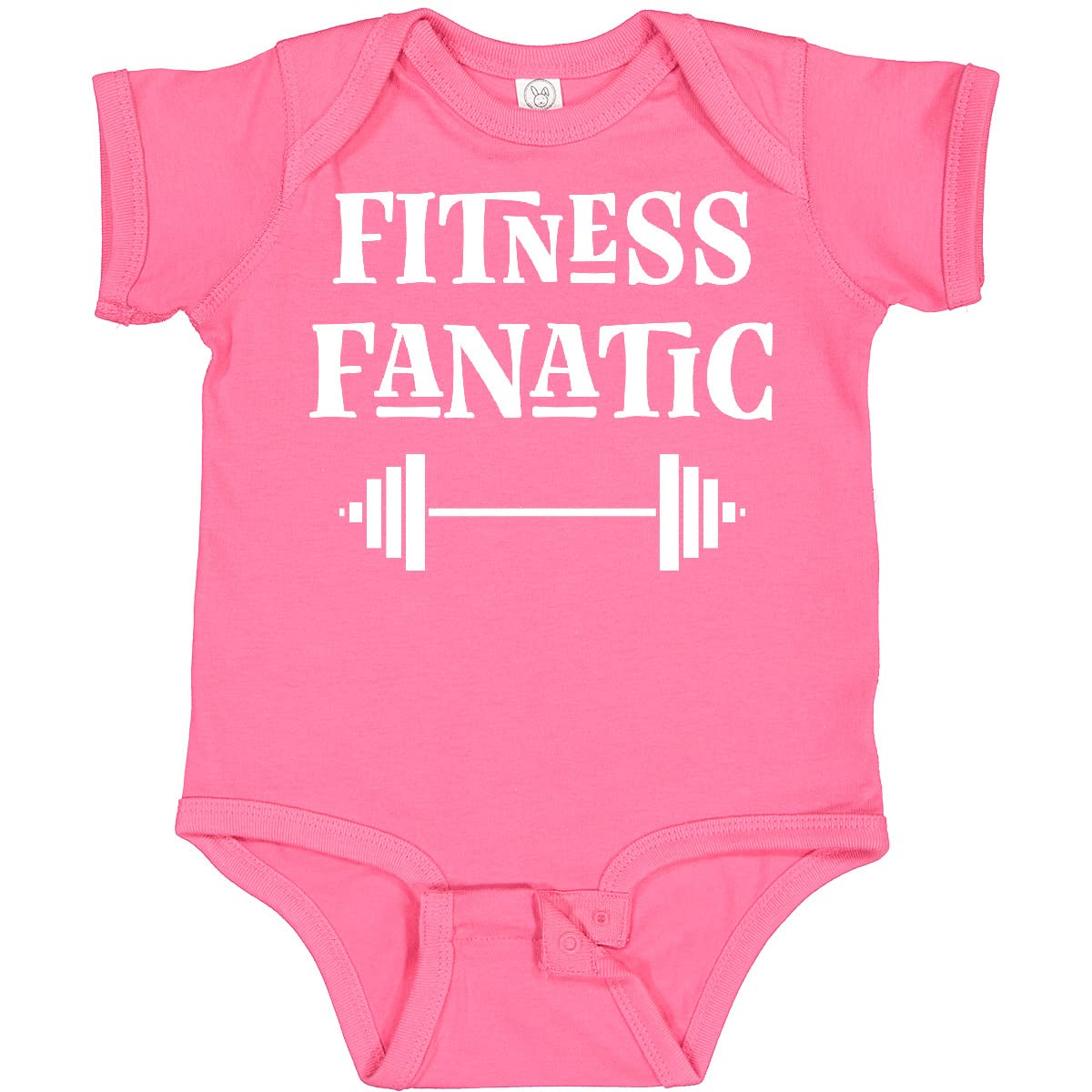 Inktastic Gym Gift Fitness Fanatic Baby Bodysuit - Cute Workout Outfit for Active Babies & Toddlers - Perfect for Gym, Yoga & Playtime