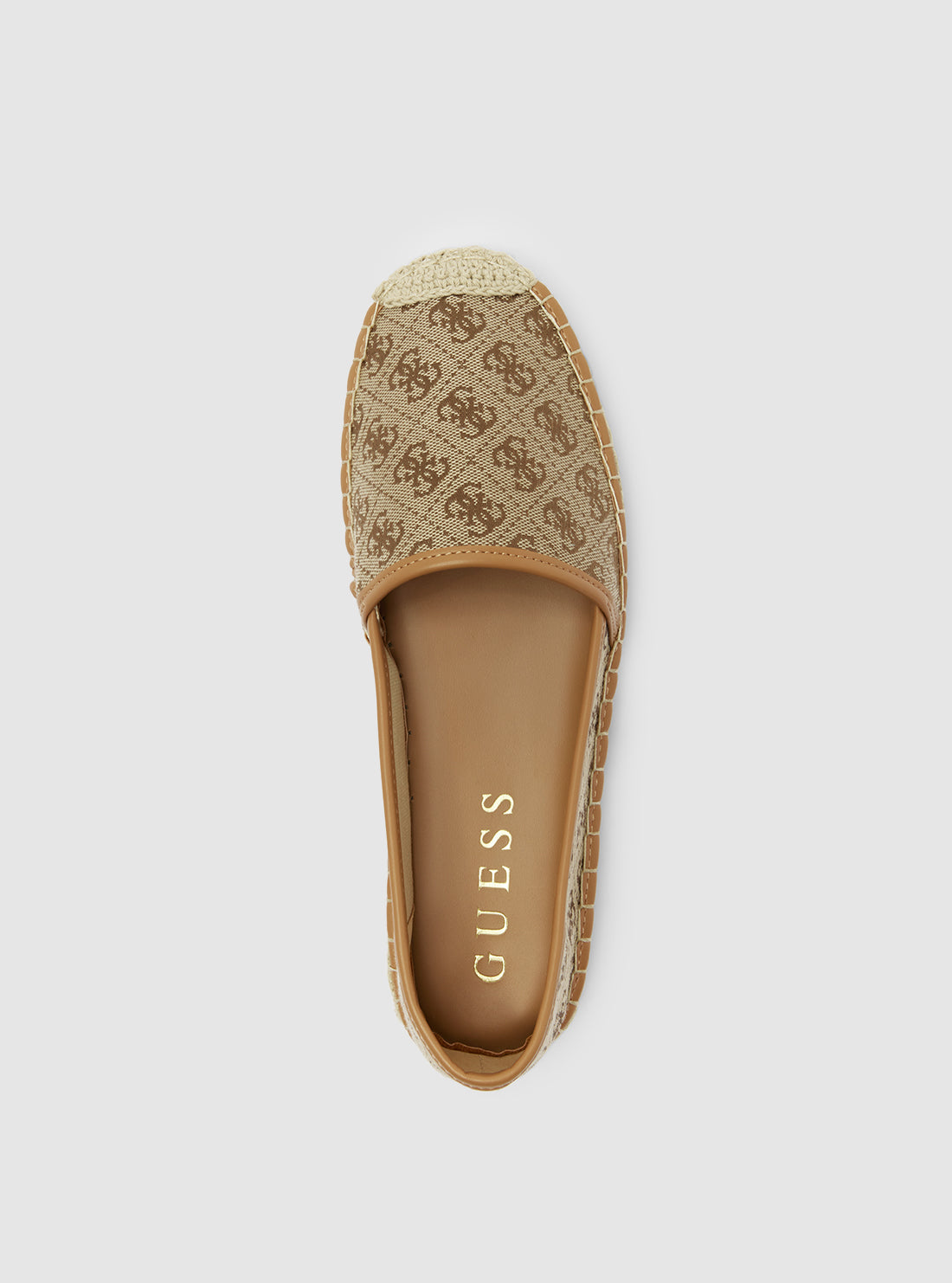 Joelyn Brown Logo Espadrilles - Comfortable Casual Shoes for Women | Perfect for Summer Outfits, Beach Walks & Everyday Wear