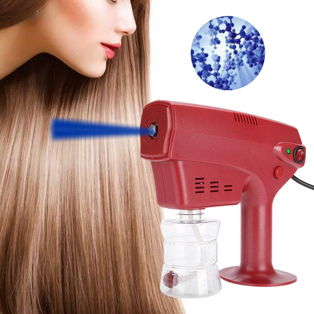 JYY Multifunctional Nano Steam Gun Hair Steamer - Professional Hair & Face Moisturizing Sprayer for Deep Hydration Treatment | Perfect for Home Use & Beauty Salons | Great for Dry Hair Care, Scalp Treatment & Facial Hydration Therapy